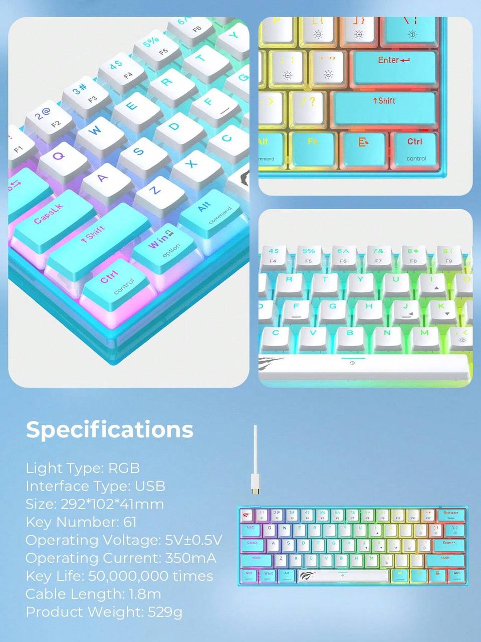 HAVIT Mechanical Keyboard
